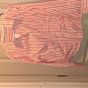 Striped Button-Up Shirt